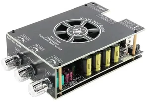 XY-T220H DC 12-36V/8A 220Wx2 Audiophile BT TPA3251 Audio Amplifier Board Module High Bass Adjustment Dual Channel Stereo XY-T220H DC 12-36V/8A 220Wx2 Audiophile BT TPA3251 Audio Amplifier Board Module High Bass Adjustment Dual Channel Stereo
