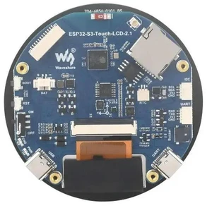 ESP32-S3 2.1inch Capacitive Touch Round Display Development Board,480×480,IPS,32-bit LX7 Dual-core Processor,Supports ESP32-S3 2.1inch Capacitive Touch Round Display Development Board,480×480,IPS,32-bit LX7 Dual-core Processor,Supports