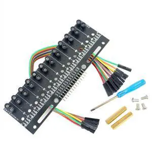 For Digital 12 Channel Grey Release Sensor Module ligent Car Photoelectric Tracking Line For Digital 12 Channel Grey Release Sensor Module ligent Car Photoelectric Tracking Line