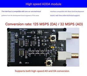 High-speed AD DA module, data acquisition, signal source, waveform generator, FPGA development board /9280/9708 High-speed AD DA module, data acquisition, signal source, waveform generator, FPGA development board /9280/9708