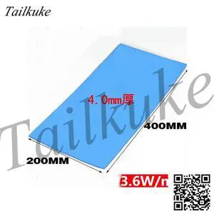 Silicone Sheet 4MM Thick Blue CPU Thermal Conductive Silicone Pad 400MM*200MM Thermal Conductive Silicone Sheet Silicone Sheet 4MM Thick Blue CPU Thermal Conductive Silicone Pad 400MM*200MM Thermal Conductive Silicone Sheet