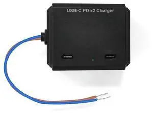 For AC-USBC2, PD3.0, Dual TYPEC Output Ports, Single Port Maximum Power 60W For AC-USBC2, PD3.0, Dual TYPEC Output Ports, Single Port Maximum Power 60W