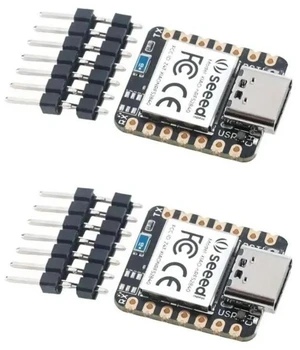 2pcs 100% Seeeduino XIAO BLE 5.0 NRF52840 Arm Microcontroller XIAO NRF52840 Development Board for Nano 2pcs 100% Seeeduino XIAO BLE 5.0 NRF52840 Arm Microcontroller XIAO NRF52840 Development Board for Nano