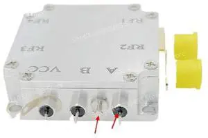 For SP4T All Quad RF Electronic Switches 10-6GHz Broadband Wide and High Isolation Low Insertion Loss, Small Size with Shell For SP4T All Quad RF Electronic Switches 10-6GHz Broadband Wide and High Isolation Low Insertion Loss, Small Size with Shell