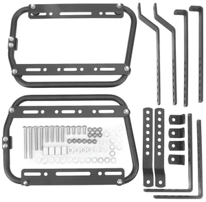 For Motorcycle Sidebox Support Rack Aluminum Alloy Saddle Bag Rack High Load Capacity Support Bracket Motorcycle Fit For Motorcycle Sidebox Support Rack Aluminum Alloy Saddle Bag Rack High Load Capacity Support Bracket Motorcycle Fit
