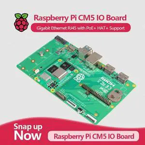 Official Raspberry Pi Compute Module 5 / CM5 series IO board, CM5 IO Official Raspberry Pi Compute Module 5 / CM5 series IO board, CM5 IO