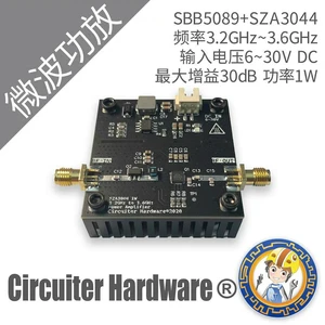 SBB5089+SZA3044 Microwave Amplifier 3.2-3.6GHz 1W Gain 30dB SBB5089+SZA3044 Microwave Amplifier 3.2-3.6GHz 1W Gain 30dB