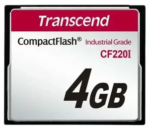 Transcend TS4GCF220I Wide Temperature, Industrial Grade Cf Card 4g CF 4GB 220I Transcend TS4GCF220I Wide Temperature, Industrial Grade Cf Card 4g CF 4GB 220I