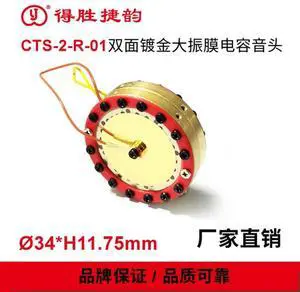 Microphone Head TAK55 Microphone Head CTS-2-R-01 Double Sided Gold Plated Large Diaphragm Microphone Core Microphone Head TAK55 Microphone Head CTS-2-R-01 Double Sided Gold Plated Large Diaphragm Microphone Core