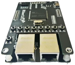 AX58100 Slave Station AX58100 Development Board EtherCAT Slave Station 16IO CIA402 SMT32407 STM32F407ZGT6+AX58100 AX58100 Slave Station AX58100 Development Board EtherCAT Slave Station 16IO CIA402 SMT32407 STM32F407ZGT6+AX58100