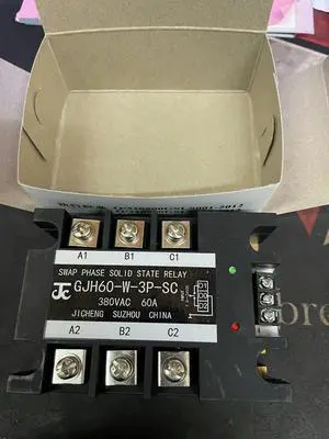 Solid State Relay GJH60-W-3P-SC 60A Forward and Reverse Module Solid State Relay GJH60-W-3P-SC 60A Forward and Reverse Module