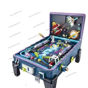 For Pachinko Game Machine Building Block Table Nostalgic Creative Assembly Boy and Girl Model For Pachinko Game Machine Building Block Table Nostalgic Creative Assembly Boy and Girl Model