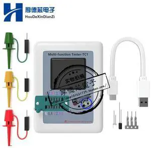 LCR-TC1 T7T4 Transistor MOS Transistor Tester Graphical Capacitance Inductance ESR Table LCR-TC1 T7T4 Transistor MOS Transistor Tester Graphical Capacitance Inductance ESR Table