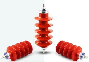Integral HY (YH) 5WS-17/50 zinc oxide high voltage power distribution type A class lightning arrester 10-12KV group of 3 Integral HY (YH) 5WS-17/50 zinc oxide high voltage power distribution type A class lightning arrester 10-12KV group of 3