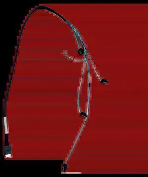 OC NVMe to SATA Hard Drive SFF-8611 to 1 Minute 4 SATA Data Cable OC NVMe to SATA Hard Drive SFF-8611 to 1 Minute 4 SATA Data Cable