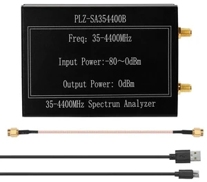 35-4400MHz Spectrum Analyzer Scalar Network Analyzer Signal Source Power Meter with Tracking Source TG 35-4400MHz Spectrum Analyzer Scalar Network Analyzer Signal Source Power Meter with Tracking Source TG