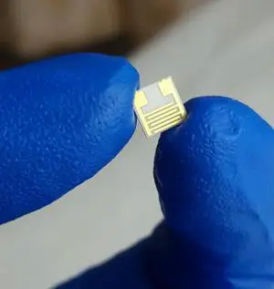 5mmX5mm interdigital gold electrode capacitance array ceramic circuit biogas humidity sensor chip scientific research 5mmX5mm interdigital gold electrode capacitance array ceramic circuit biogas humidity sensor chip scientific research