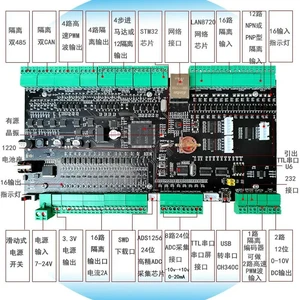 STM32F407 Industrial Control Board ADC Acquisition DC Output Isolation CAN485 Industrial Motion Control Development Board STM32F407 Industrial Control Board ADC Acquisition DC Output Isolation CAN485 Industrial Motion Control Development Board