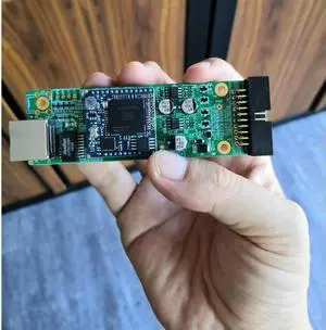 Audiocom DT AES67 Audio Interface Network Transmission Module for Amplifier UTMO Audiocom DT AES67 Audio Interface Network Transmission Module for Amplifier UTMO