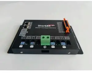EtherCAT bus four-axis stepper motor driver compatible with open loop and closed loop, please confirm with the customer EtherCAT bus four-axis stepper motor driver compatible with open loop and closed loop, please confirm with the customer