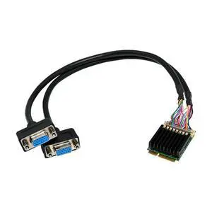 Mini PCI-E To Dual Port VGA Embedded Image Application Multimedia 2D Graphics Graphics Card SM750 Mini PCI-E To Dual Port VGA Embedded Image Application Multimedia 2D Graphics Graphics Card SM750