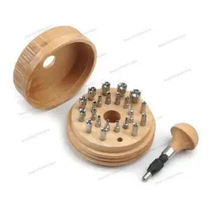 For Round Gem Setting System Regular 24-piece Set For Round Gem Setting System Regular 24-piece Set