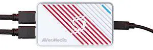AVerMedia GC553 Pro Ultra HD Capture Card 4Kp60 Camera PS5 Live Streaming RGB HDR USB3.2 Driver-Free AVerMedia GC553 Pro Ultra HD Capture Card 4Kp60 Camera PS5 Live Streaming RGB HDR USB3.2 Driver-Free