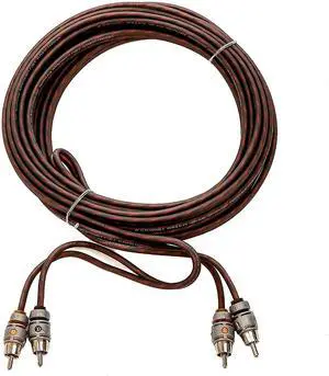 15 Feet Premium 2 Channel Hyper-Flex RCA Interconnect Signal Patch Audio Cable with X-Radial Twist Wire Technology Element Certified Multiple Applications FLEX-R15 15 Feet Premium 2 Channel Hyper-Flex RCA Interconnect Signal Patch Audio Cable with X-Radial Twist Wire Technology Element Certified Multiple Applications FLEX-R15