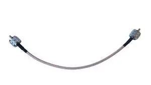 PL259 UHF Male to PL259 UHF Male RG400 Low Loss Double Shielded Coax Cable (1 ft) PL259 UHF Male to PL259 UHF Male RG400 Low Loss Double Shielded Coax Cable (1 ft)