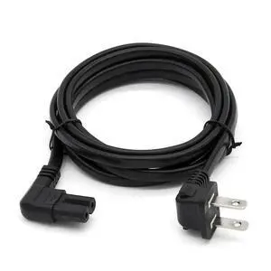 Replacement 5FT 90° Right Angle 2Prong AC Power Cord Cable for LG 43UQ9000PUD 43 Inch, 50UQ9000PUD 50",55UQ9000PUD 55" UQ9000 PUD Series LED 4K UHD Smart TV Replacement 5FT 90° Right Angle 2Prong AC Power Cord Cable for LG 43UQ9000PUD 43 Inch, 50UQ9000PUD 50",55UQ9000PUD 55" UQ9000 PUD Series LED 4K UHD Smart TV