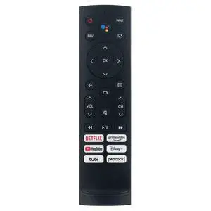 Replacement Voice TV Remote Control Controller for Hisense 55U7G 55-Inch, 65U7G 65-Inch, 75U7G 75-Inch U7G Quantum ULED 4K Smart TV Replacement Voice TV Remote Control Controller for Hisense 55U7G 55-Inch, 65U7G 65-Inch, 75U7G 75-Inch U7G Quantum ULED 4K Smart TV