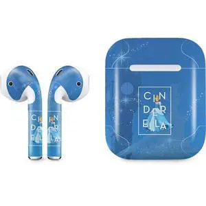 Decal Audio Skin Compatible with Apple AirPods - Officially Licensed Disney Princess Magical Cinderella Design Decal Audio Skin Compatible with Apple AirPods - Officially Licensed Disney Princess Magical Cinderella Design