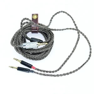 Replacement Cable Compatible HE4XX HE-400i Headphones 3.5mm / 6.35mm to Dual 3.5mm Jack Male Cord for hifiman Ananda sundara he1000se he6se he400 z7m2 (3m(9.85ft)) Replacement Cable Compatible HE4XX HE-400i Headphones 3.5mm / 6.35mm to Dual 3.5mm Jack Male Cord for hifiman Ananda sundara he1000se he6se he400 z7m2 (3m(9.85ft))