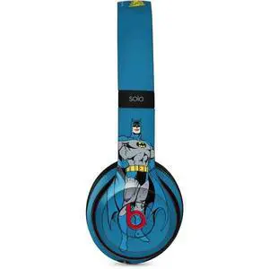 Decal Audio Skin Compatible with Beats Solo 3 Wireless - Officially Licensed DC Comics Batman Portrait Design Decal Audio Skin Compatible with Beats Solo 3 Wireless - Officially Licensed DC Comics Batman Portrait Design