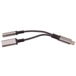 USB-C Earphone Adapter Splitter Type-C Charging Port Compatible with iPad Pro 11,13 (2025) / iPad Air 11,13 (2026) - Headphone Audio Jack Port Converter USB-C Male to 3.5mm and USB-C Female USB-C Earphone Adapter Splitter Type-C Charging Port Compatible with iPad Pro 11,13 (2025) / iPad Air 11,13 (2026) - Headphone Audio Jack Port Converter USB-C Male to 3.5mm and USB-C Female