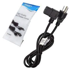 AC Power Cord Compatible with Vizio 0320-4000-0220 E320VL E320VL-MX E321VL E322VL E370VL E370VL-CA E370VP HDTV TV LCD LED Plasma Mains Cable, UL Listed AC Power Cord Compatible with Vizio 0320-4000-0220 E320VL E320VL-MX E321VL E322VL E370VL E370VL-CA E370VP HDTV TV LCD LED Plasma Mains Cable, UL Listed