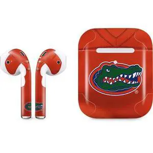 Decal Audio Skin Compatible with Apple AirPods 2 - Officially Licensed University of Florida Orange Jersey Design Decal Audio Skin Compatible with Apple AirPods 2 - Officially Licensed University of Florida Orange Jersey Design