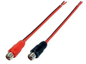 Speaker Wire To RCA Adaptor For High-Level Signal Connection To Amp Speaker Wire To RCA Adaptor For High-Level Signal Connection To Amp
