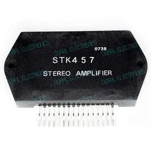 JCM STK457 IC, Stereo Amplifier, Heat Sink Paste Included | Includes heat-sink compound paste. Replacement part JCM STK457 IC, Stereo Amplifier, Heat Sink Paste Included | Includes heat-sink compound paste. Replacement part