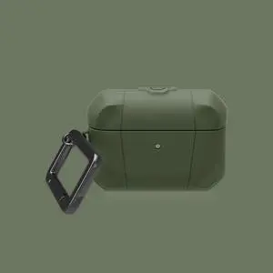 Spectrum R Airpods Pro/Pro 2 Slim Hybrid Protective Case with Sound Ports, Anti-Yellowing, Shockproof Protection - Olive Green Spectrum R Airpods Pro/Pro 2 Slim Hybrid Protective Case with Sound Ports, Anti-Yellowing, Shockproof Protection - Olive Green