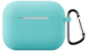 Soft Silicone Colorful Protective Headphone Cover Accessories Case for AirPods Pro 3 with Keychain for Women Men-Color#3 Soft Silicone Colorful Protective Headphone Cover Accessories Case for AirPods Pro 3 with Keychain for Women Men-Color#3