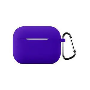 Soft Silicone Colorful Protective Headphone Cover Accessories Case for AirPods Pro 3 with Keychain for Women Men-Color#1 Soft Silicone Colorful Protective Headphone Cover Accessories Case for AirPods Pro 3 with Keychain for Women Men-Color#1