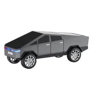 Portable Car Model Bluetooth Speaker with HD Stereo Sound, TWS Dual Pairing, LED Display, Truck-Style Wireless Speaker for Home, Office, Gaming & Collectible Display (Grey) Portable Car Model Bluetooth Speaker with HD Stereo Sound, TWS Dual Pairing, LED Display, Truck-Style Wireless Speaker for Home, Office, Gaming & Collectible Display (Grey)