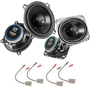 Complete Speaker Replacement Package for Nissan 240SX 1989-1994 | Complete 4x6" and 5.25" Speaker Upgrade Kit with factory-style harnesses Complete Speaker Replacement Package for Nissan 240SX 1989-1994 | Complete 4x6" and 5.25" Speaker Upgrade Kit with factory-style harnesses
