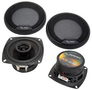 Replacement Speakers Package Fits Toyota MR2 1985-1986 R4 | Rhythm Series Sound, Factory Style Upgrade for Cars, Simple Direct Install, Great for Classic Restorations Replacement Speakers Package Fits Toyota MR2 1985-1986 R4 | Rhythm Series Sound, Factory Style Upgrade for Cars, Simple Direct Install, Great for Classic Restorations
