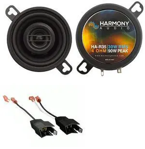 HA-R35 Front Dash Speakers Fits 1984-1993 Dodge Daytona | Direct factory replacement, classic upgrade for 1989 models, easy drop-in install, clear balanced sound, sold as a pair HA-R35 Front Dash Speakers Fits 1984-1993 Dodge Daytona | Direct factory replacement, classic upgrade for 1989 models, easy drop-in install, clear balanced sound, sold as a pair