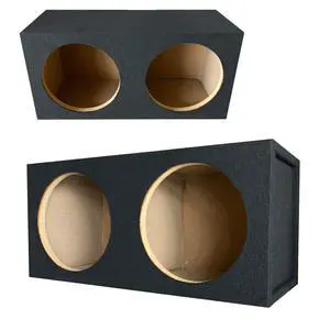 1x CA-12DS Pro Dual Seal 12-Inch Subwoofer Enclosure Car Vehicle Audio Speaker Box All Medium-Density Fiberboard Vented Enclosure Carpet Texture Terminal 1x CA-12DS Pro Dual Seal 12-Inch Subwoofer Enclosure Car Vehicle Audio Speaker Box All Medium-Density Fiberboard Vented Enclosure Carpet Texture Terminal