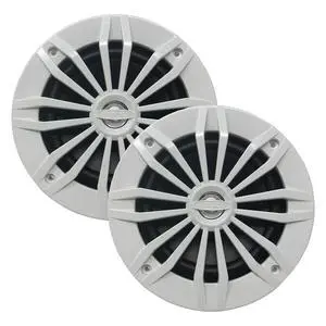 EnrockMarine EM270W 6.5-Inch 2-Way 180-Watt Marine Loudspeakers (Pair, White) EnrockMarine EM270W 6.5-Inch 2-Way 180-Watt Marine Loudspeakers (Pair, White)