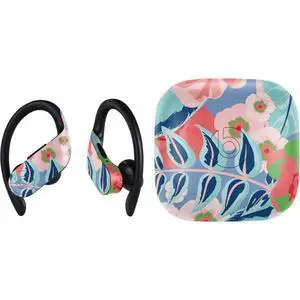 Decal Audio Skin Compatible with PowerBeats Pro - Pink Spring Flowers Design Decal Audio Skin Compatible with PowerBeats Pro - Pink Spring Flowers Design