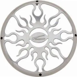 AFG15, Flame Grill 15inch polished aluminum, Contents: 1 piece AFG15, Flame Grill 15inch polished aluminum, Contents: 1 piece